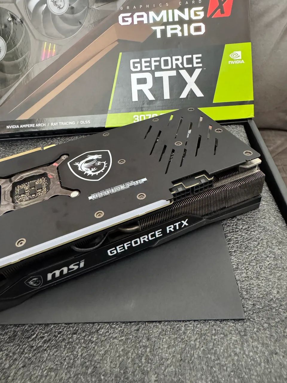 RTX 3070 TI MSI GAMING X IMPECÁVEL  - Foto 3