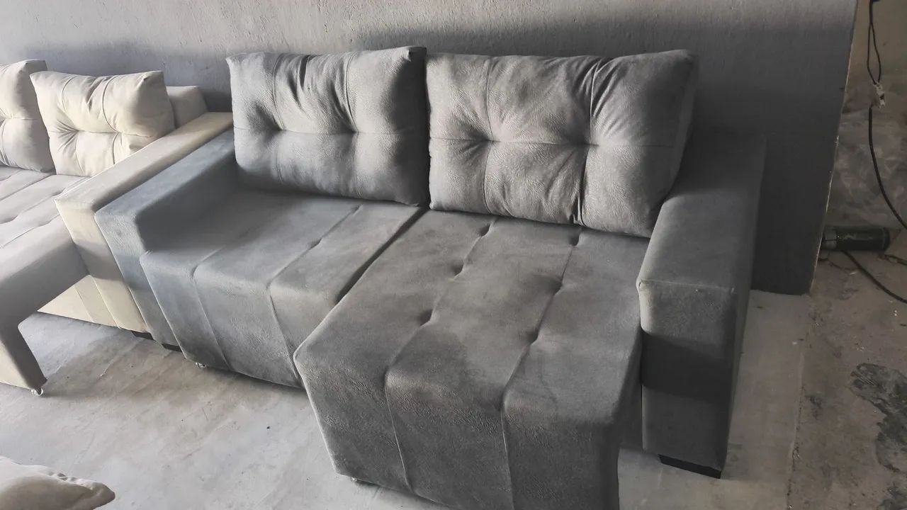 Sofá retrátil com 1,80 m promoção - Foto 3
