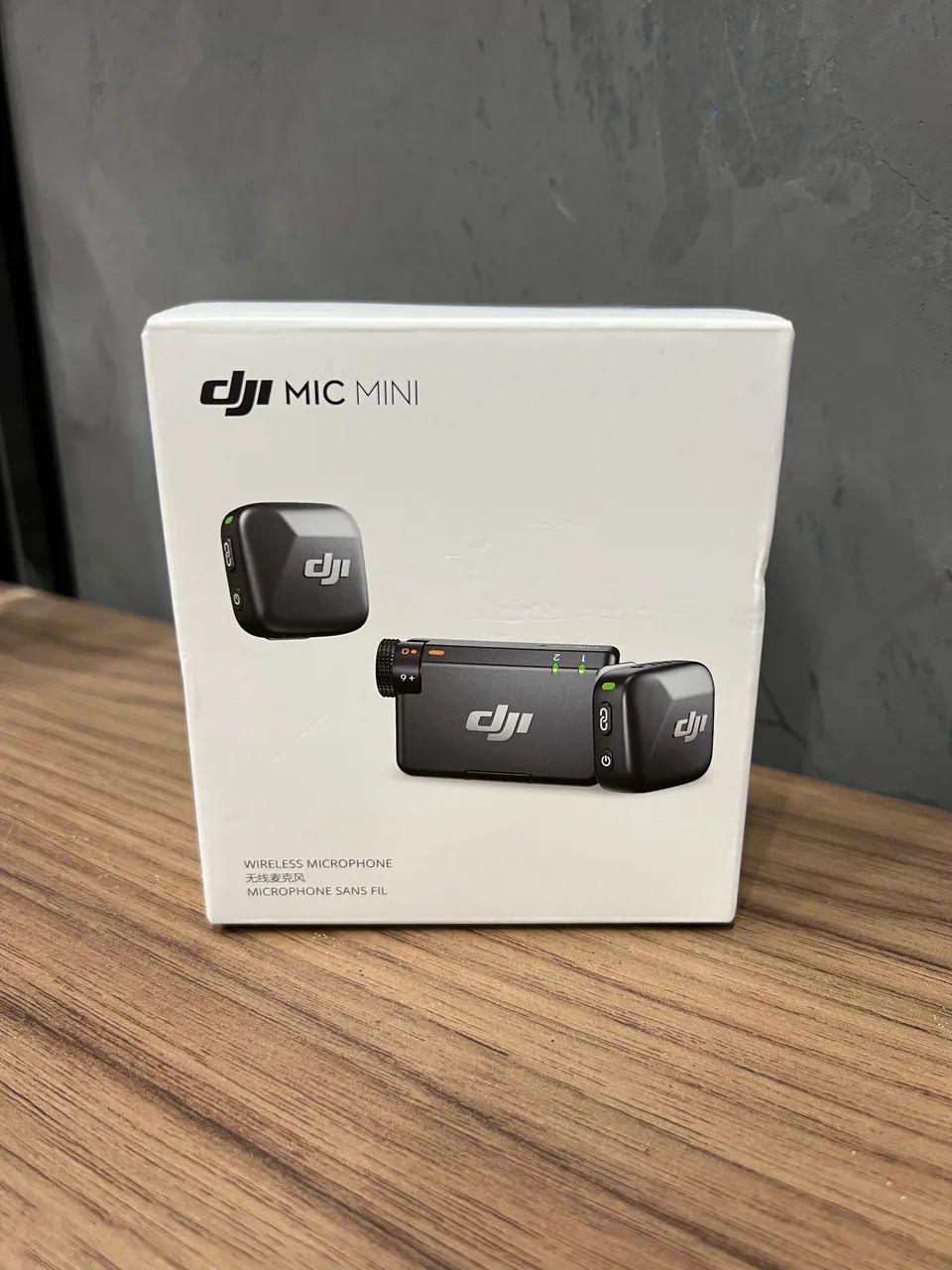 Microfone de Lapela - DJI Mic Mini Open Box - com 2TX + 1RX USB-C - Foto 2