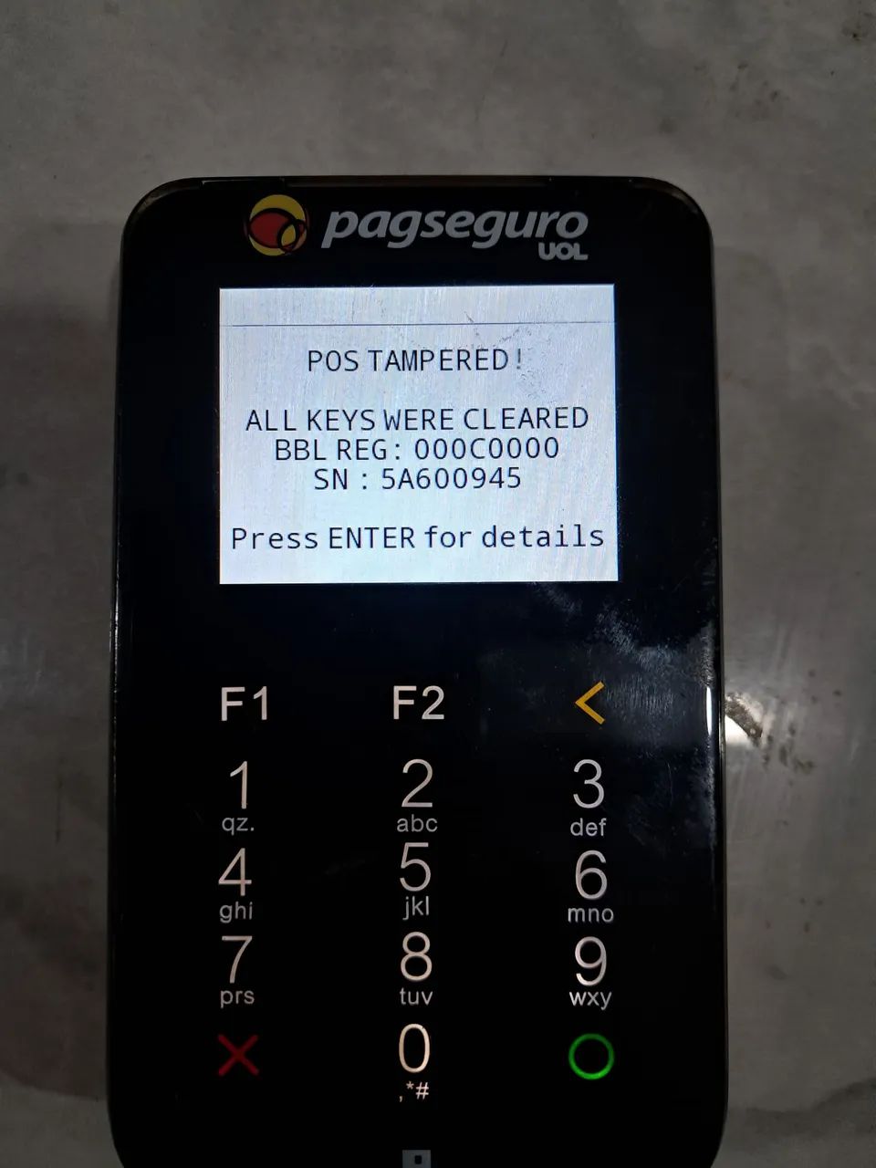 maquina de cartao moderninha  Wifi Plus - COM DEFEITO - Foto 2