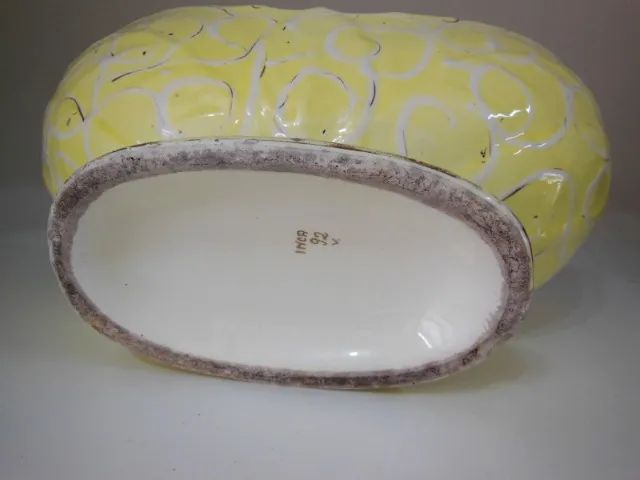 Cachepot Vaso Flores Centro de Mesa Antigo em Louça - Foto 3