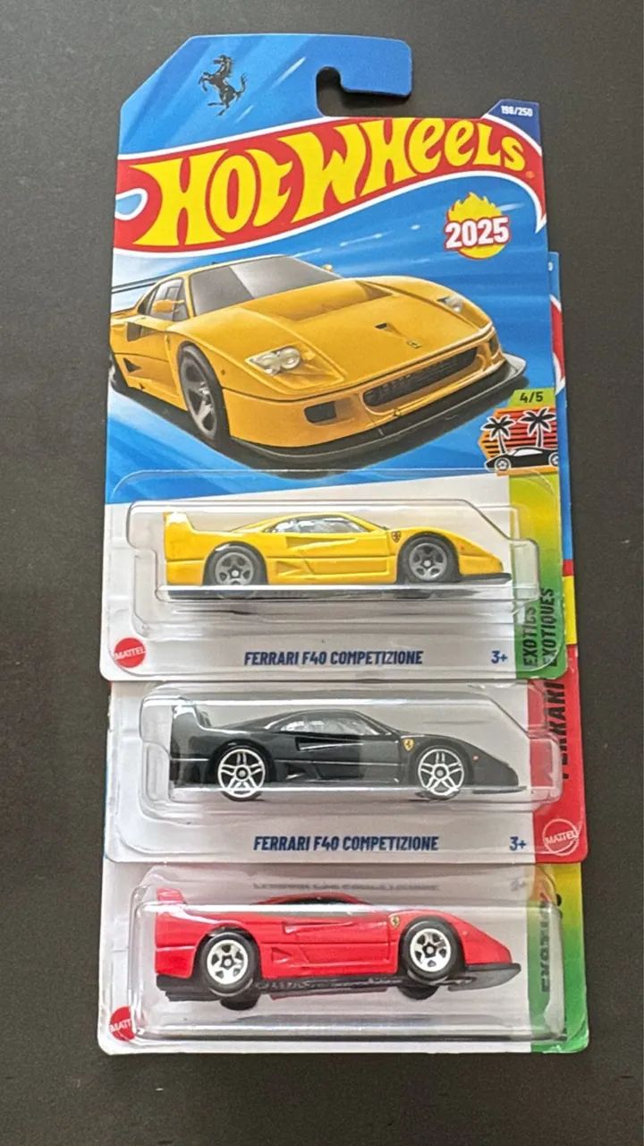 HotWheels Ferrari F40 Convertible 12個セット Set F40 Ferrari Hot Wheels - Hobbies e coleções - Ideal, Novo