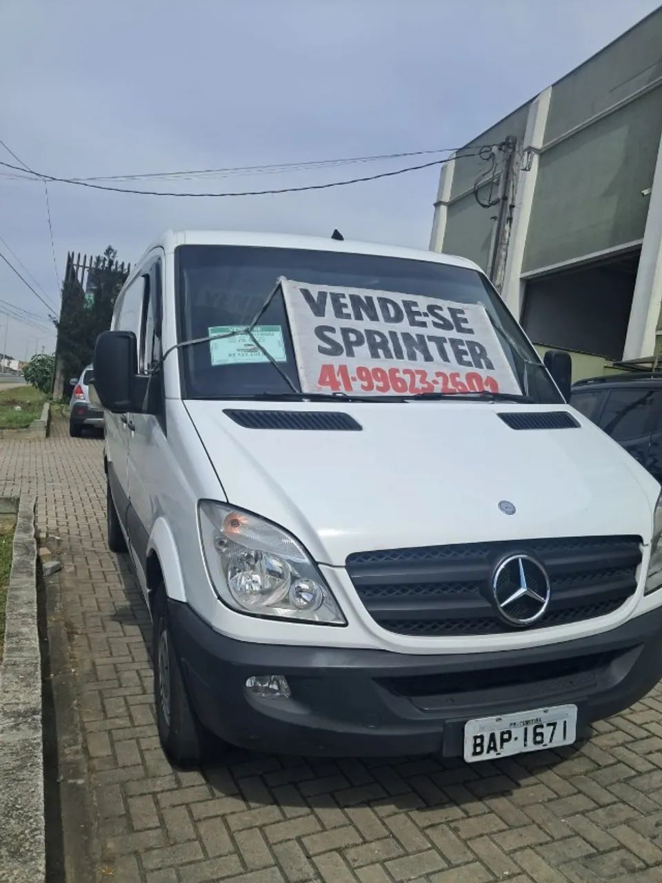 Mercedes-Benz Sprinter 415 FURGÃO LON.T.BAI. 2.2 DIES. 2016