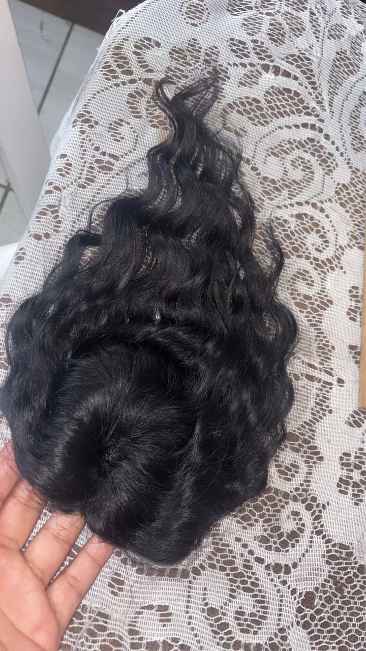 Topo de cabelo HUMANO brasileiro  - Foto 2