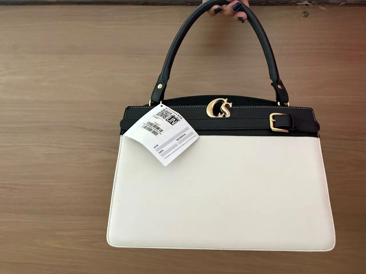 Bolsa em couro 