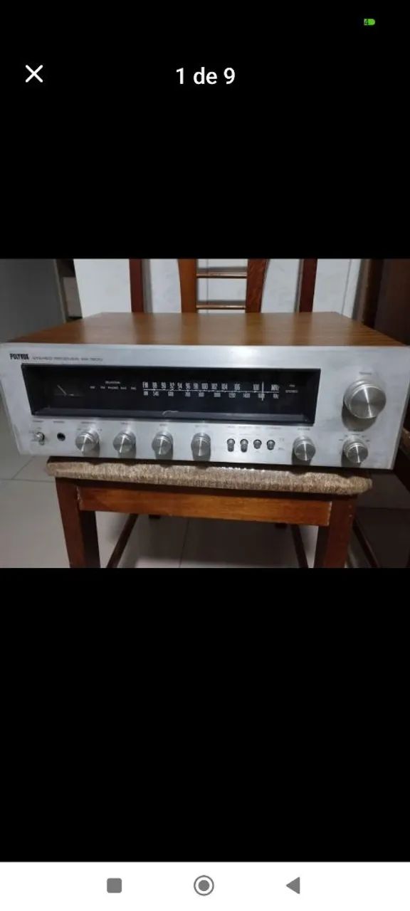 Receiver polivox com duas caixas novik. 