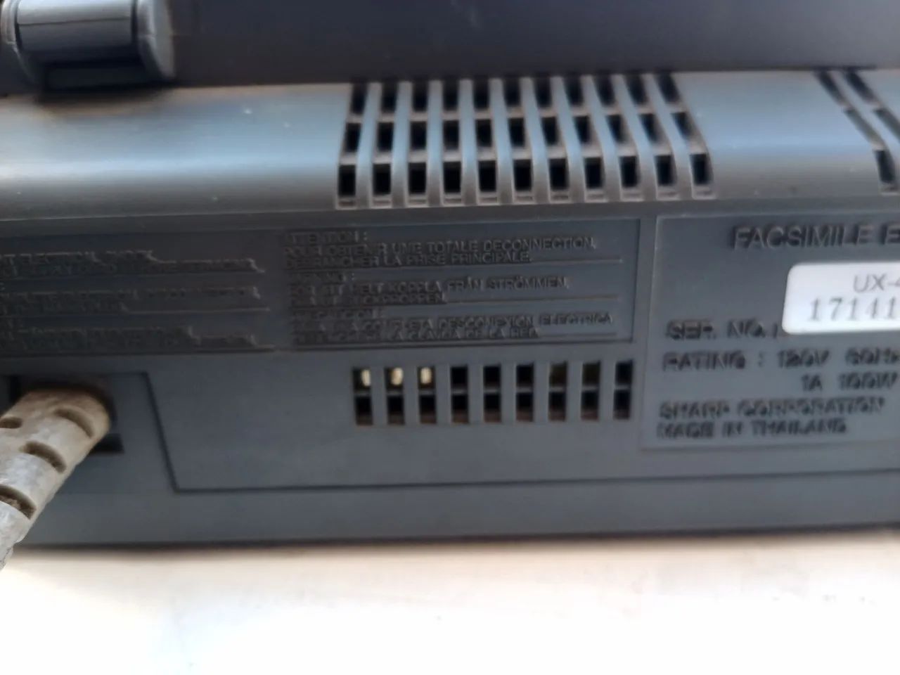 Fax Smile - Sharp / Funcionando no estado. - Foto 4