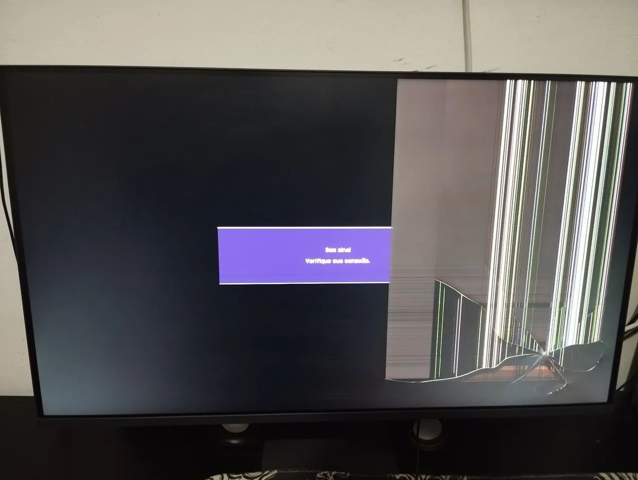 Monitor LG ultra gear 27 polegadas retirada de peças - Foto 2