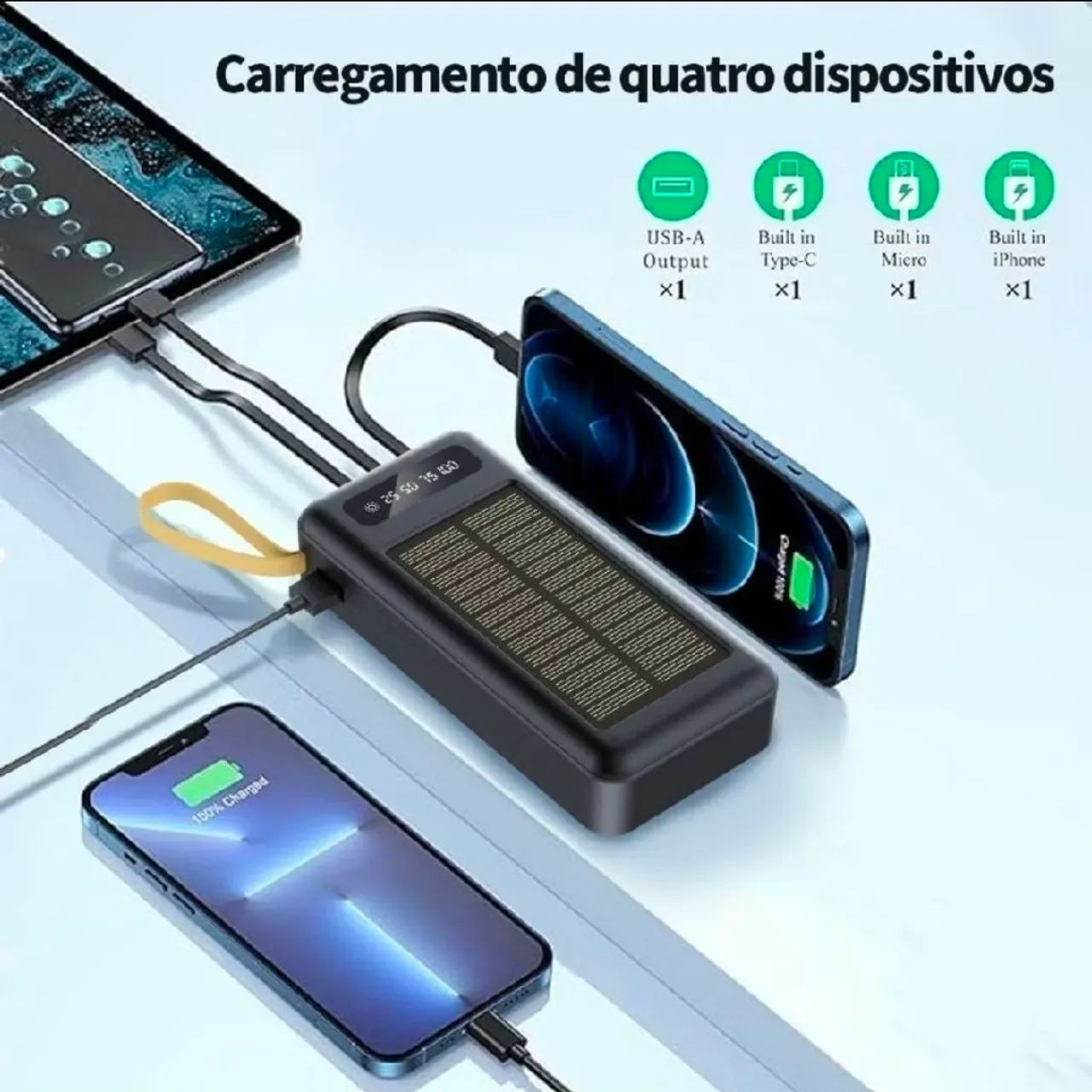 Carregador portátil pode bank