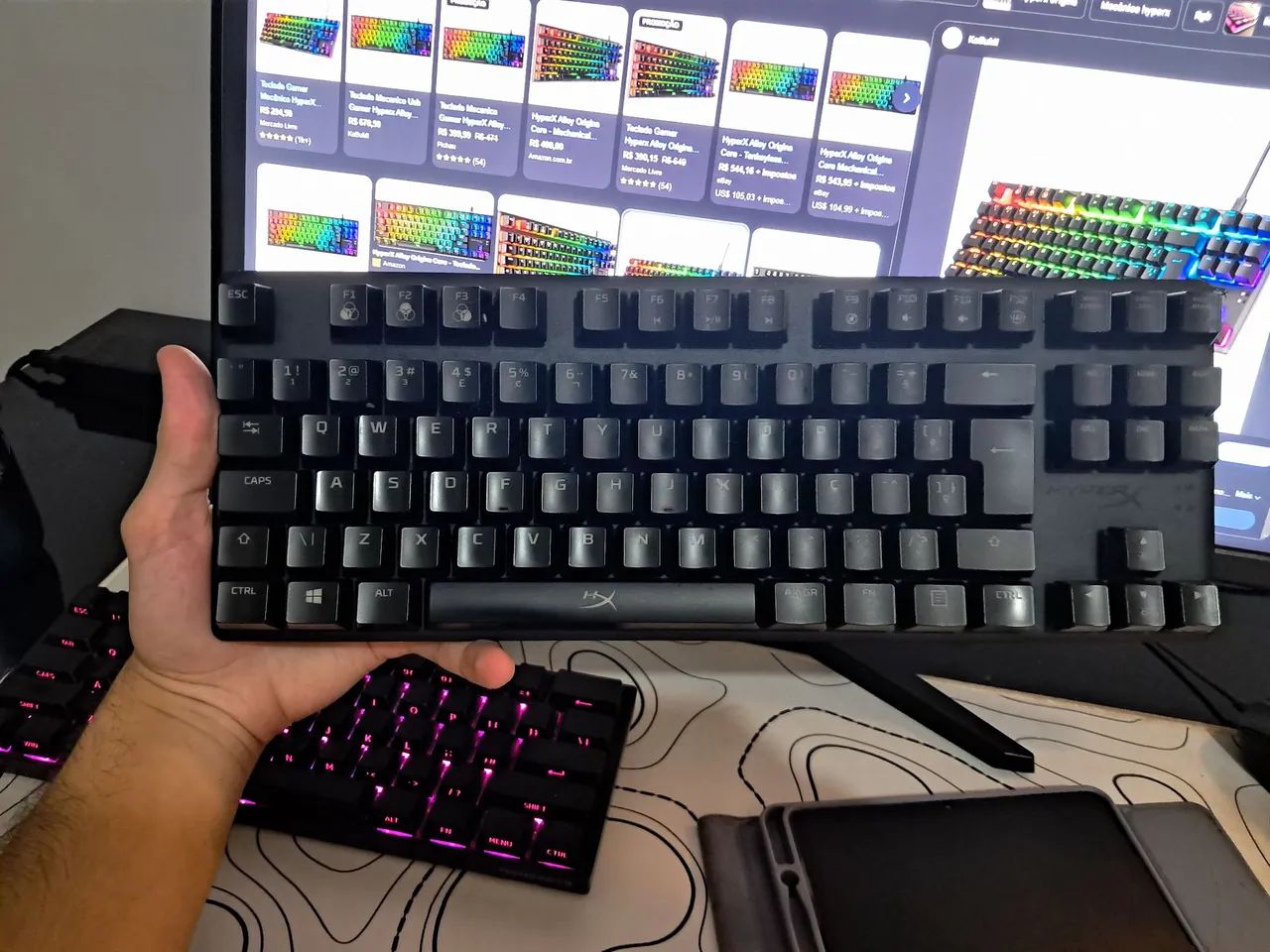 Teclado HyperX - Alloy origins core - Foto 4