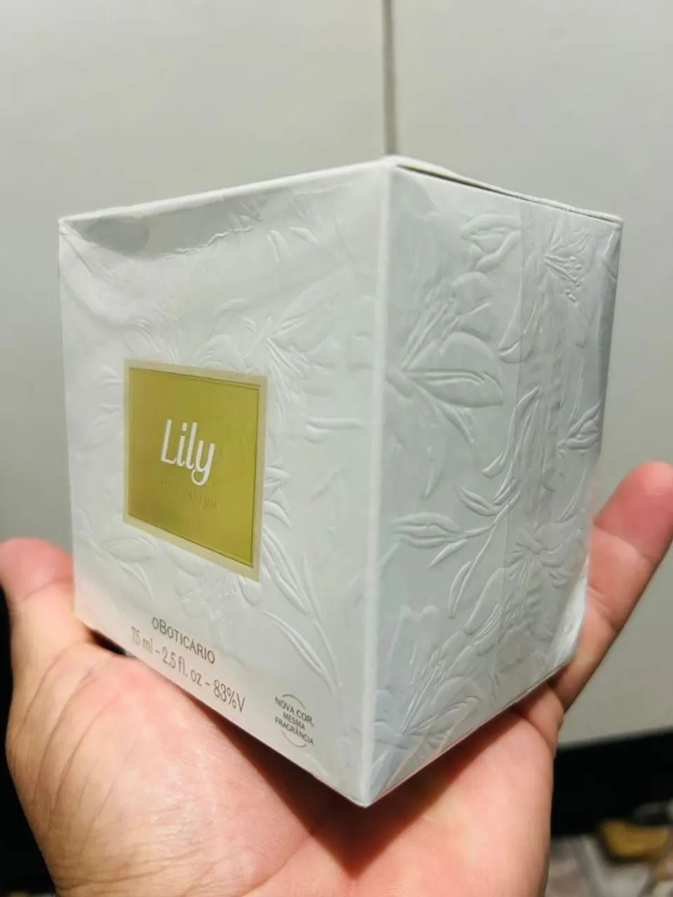 lily_Sa出品！ PERFUME LILY BOTICÁRIO 75ML - Beleza e Cuidados Pessoais - Maguari