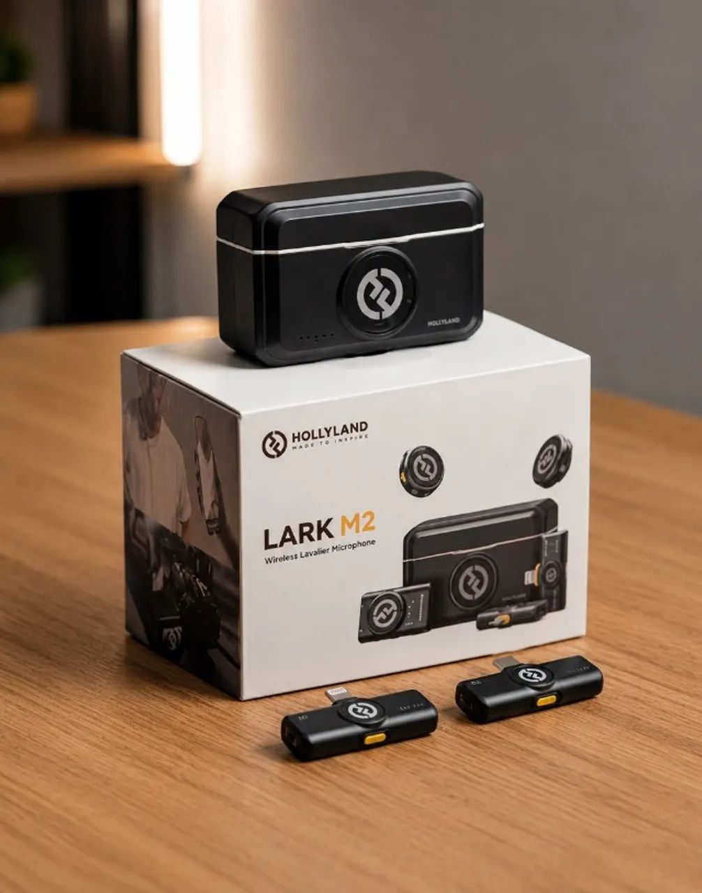 Microfone Hollyland Lark M2 Combo