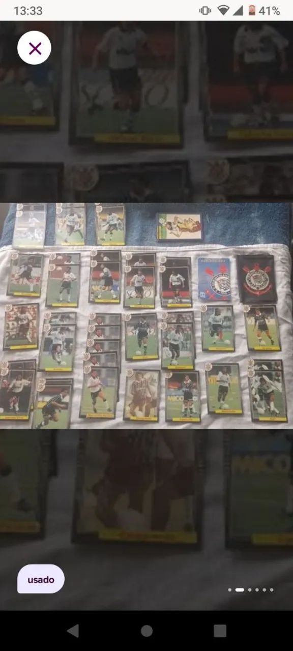 50 cards e caricaturas do Corinthians brasileiro de 1994 multi editora. - Foto 4