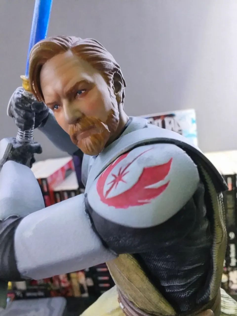 Action Figure Anakin e Obi-wan escala 1-6  - Foto 3