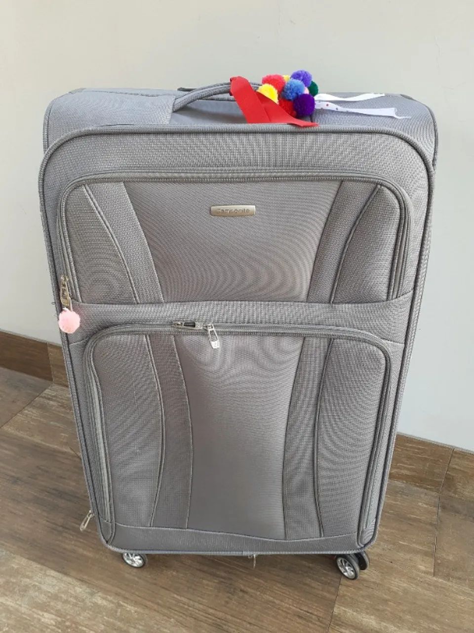 Mala Extragrande Samsonite Cinza - Foto 2