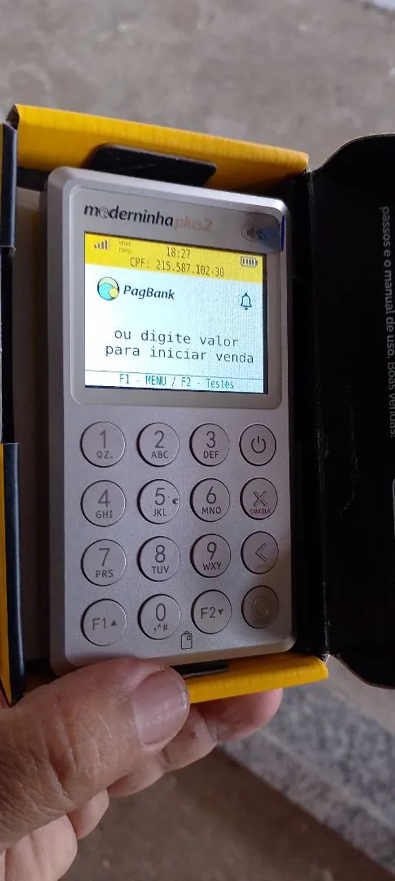 Vendo Maquineta PagBank apenas R$50,00