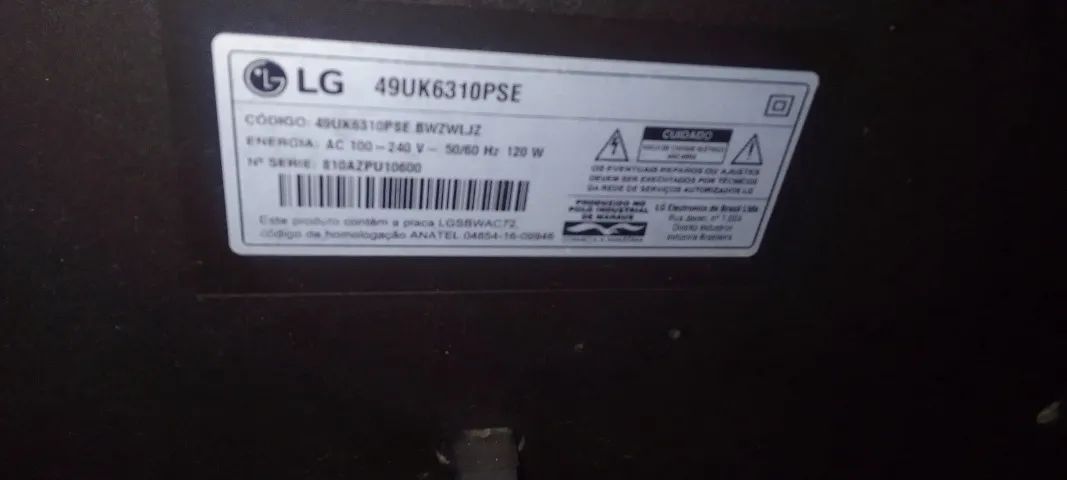 Tv LG com defeito  - Foto 2
