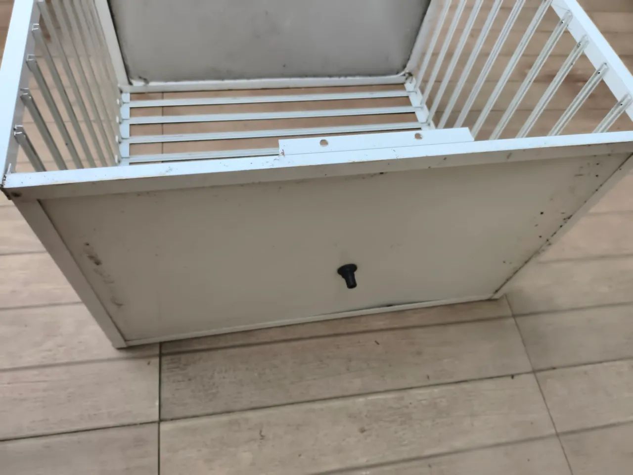 Grade de ar condicionado em alumínio branco - Foto 5
