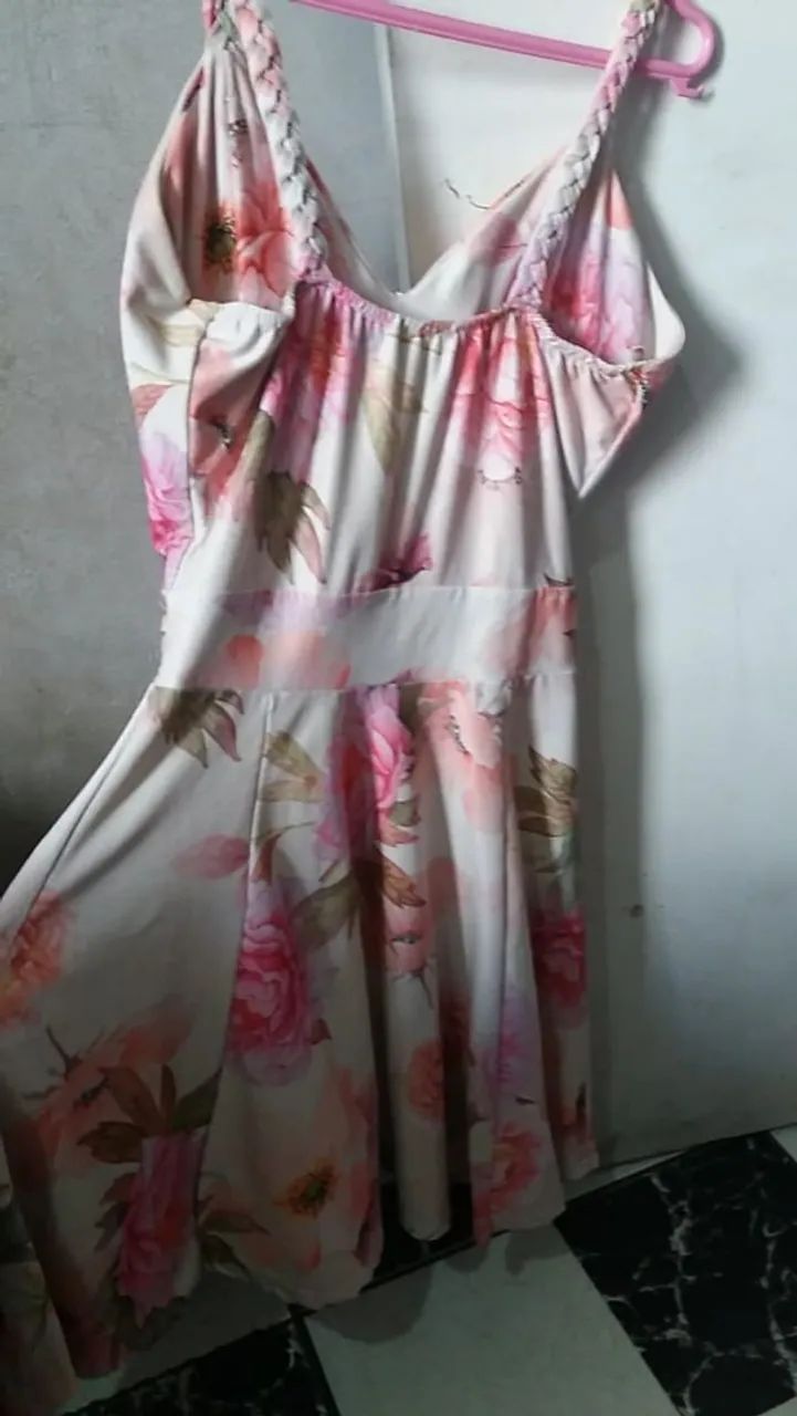 Vendo vestido florido curto!! - Foto 2