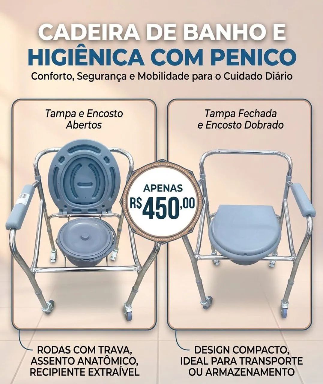 Cadeira de banho 
