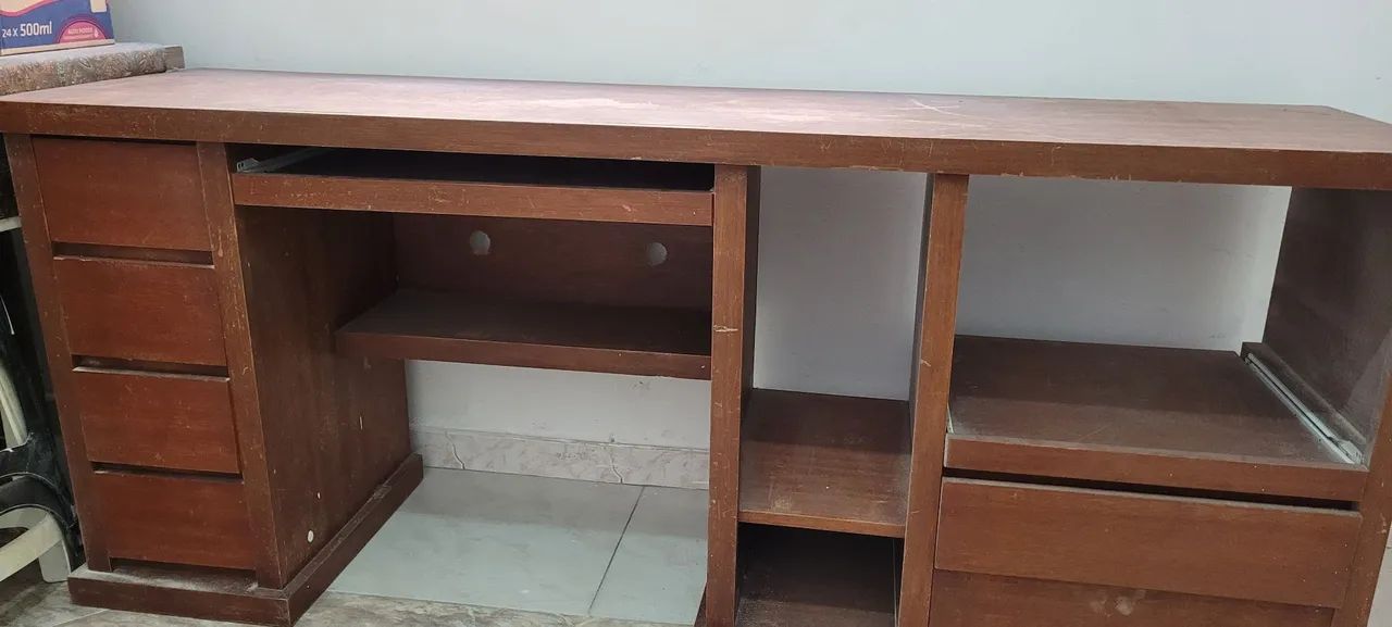 Mesa de Computador em Madeira - Foto 2