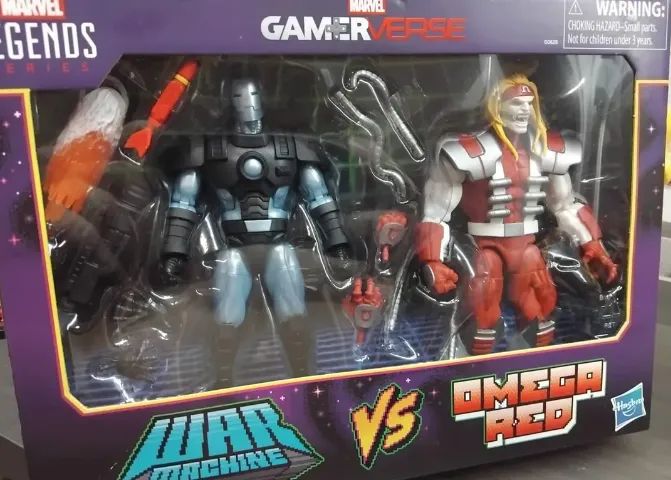 War Machine Vs Omega Red Marvel Legends Gamerverse Hasbro - Foto 2