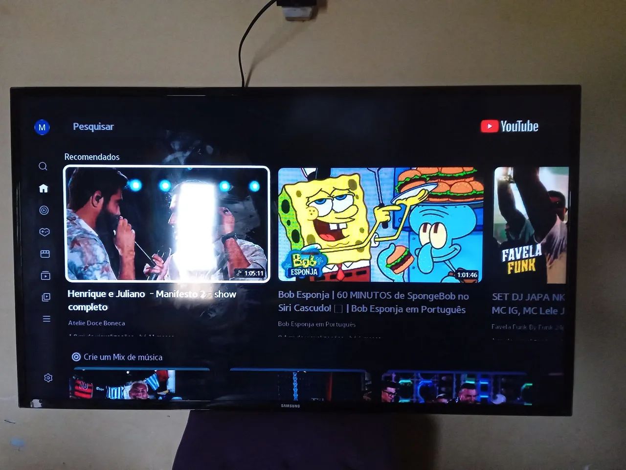 Smart tv Samsung 46 polegadas 