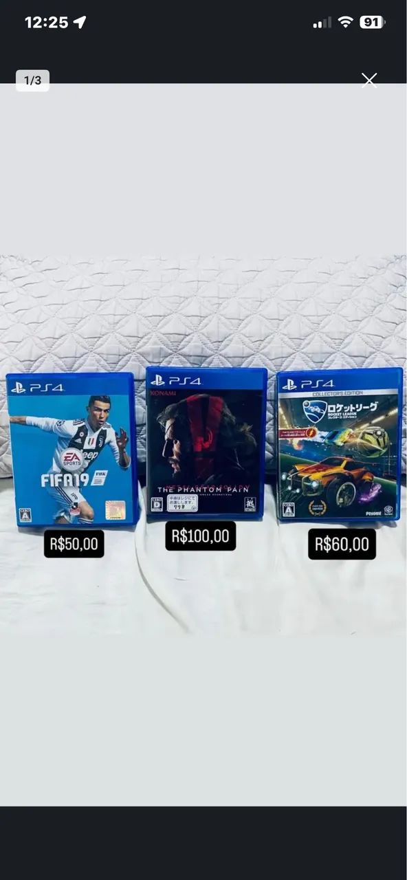 Jogos PS4 Original Japones