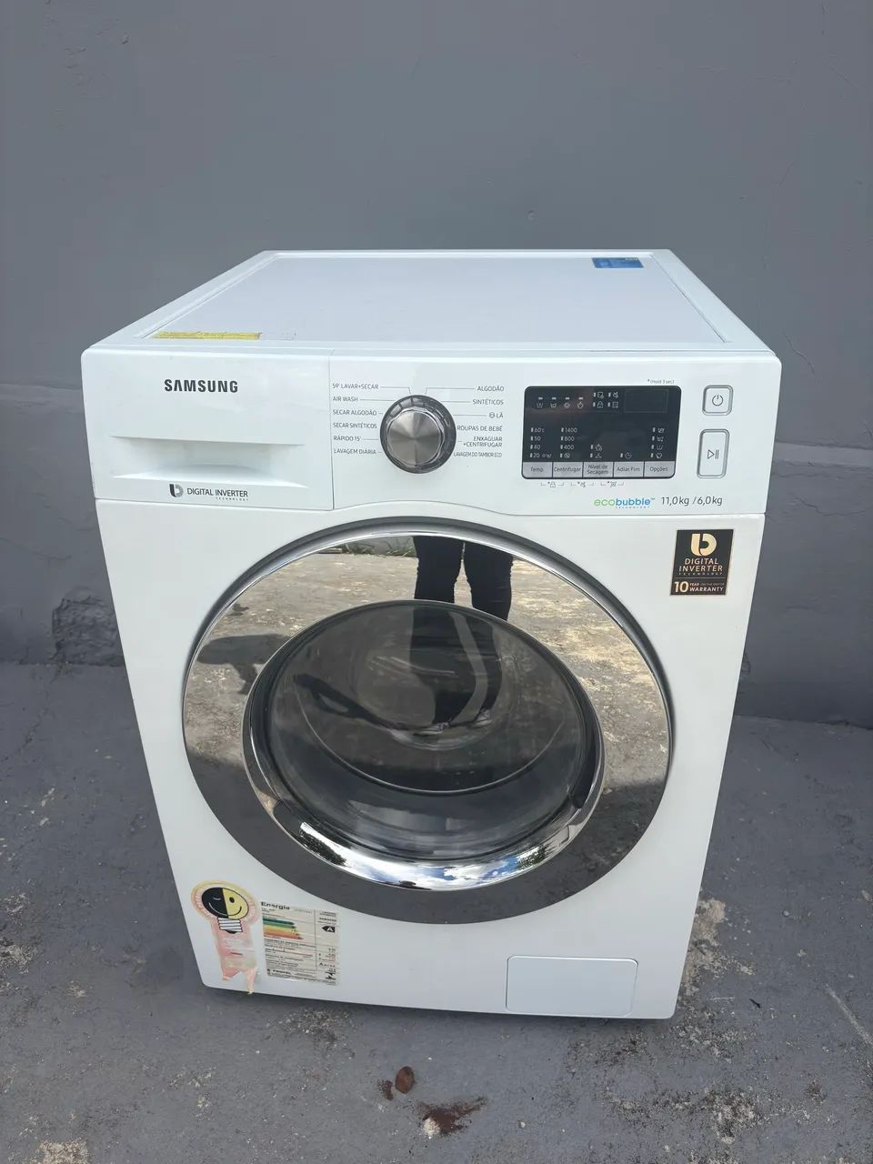 Lava e seca Samsung 
