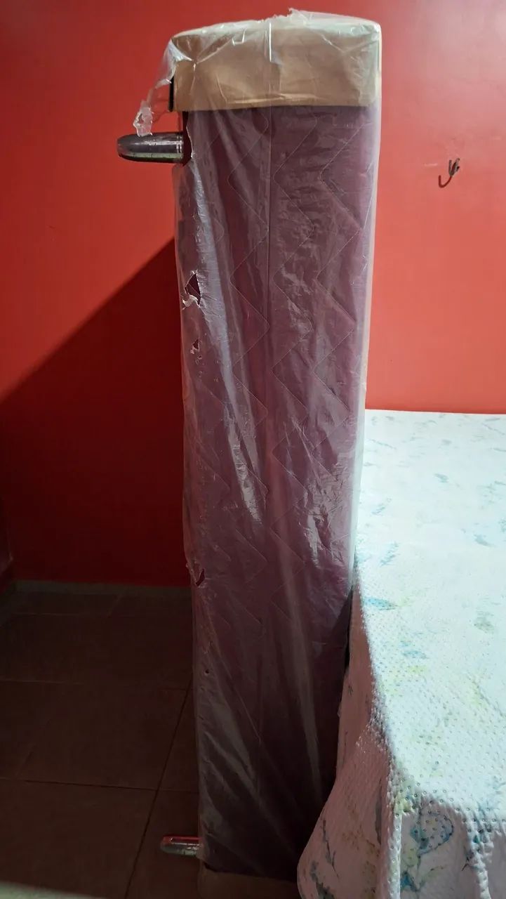 Cama box - base toda reforçada por dentro - Foto 2