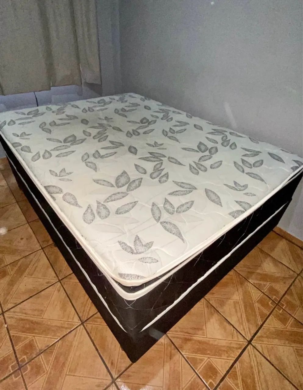 Cama box casal molas ensacadas Comprimento - Foto 3