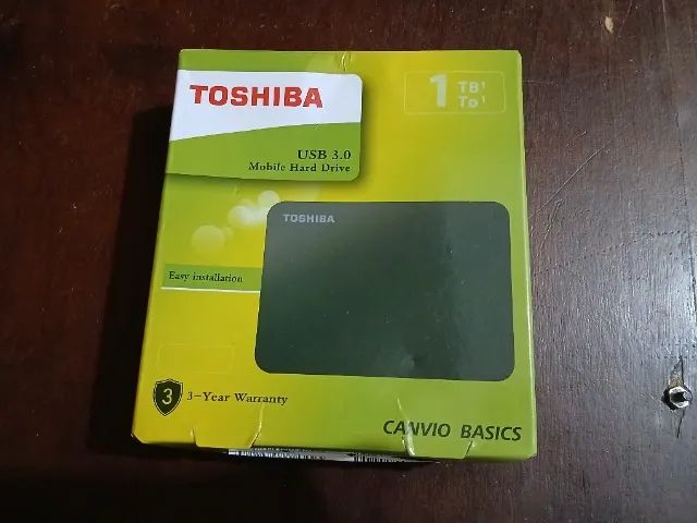 HD EXTERNO TOSHIBA 1 T (leia a descrição)