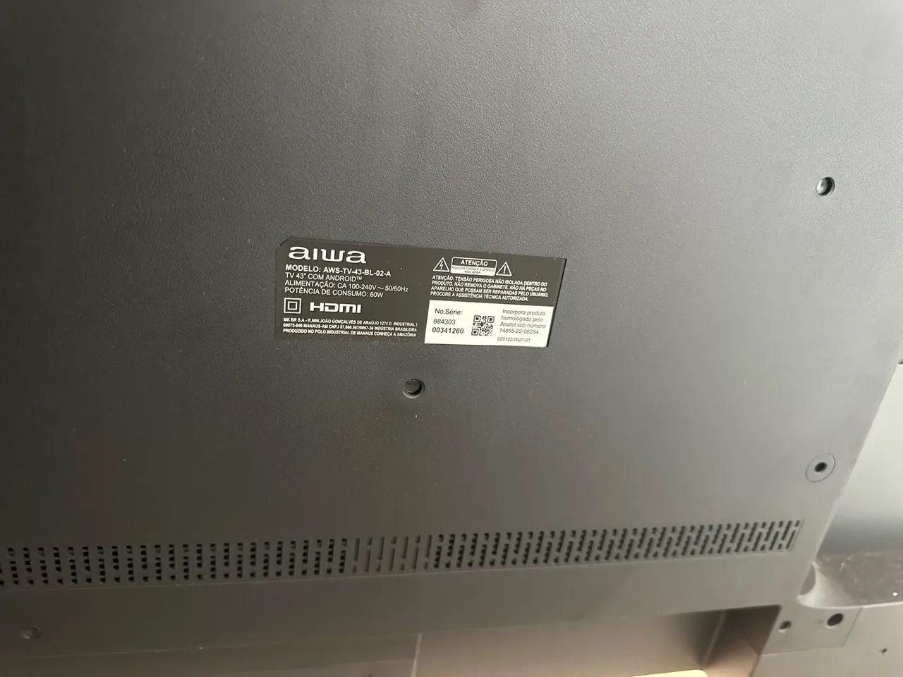 TV AIWA 43 POLEGADAS À VENDA - Foto 2