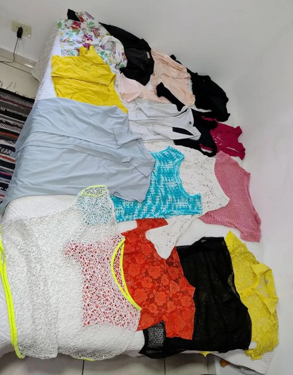 LOTE roupas de PRAIA, ACADEMIA, coletes e etc. - Foto 5