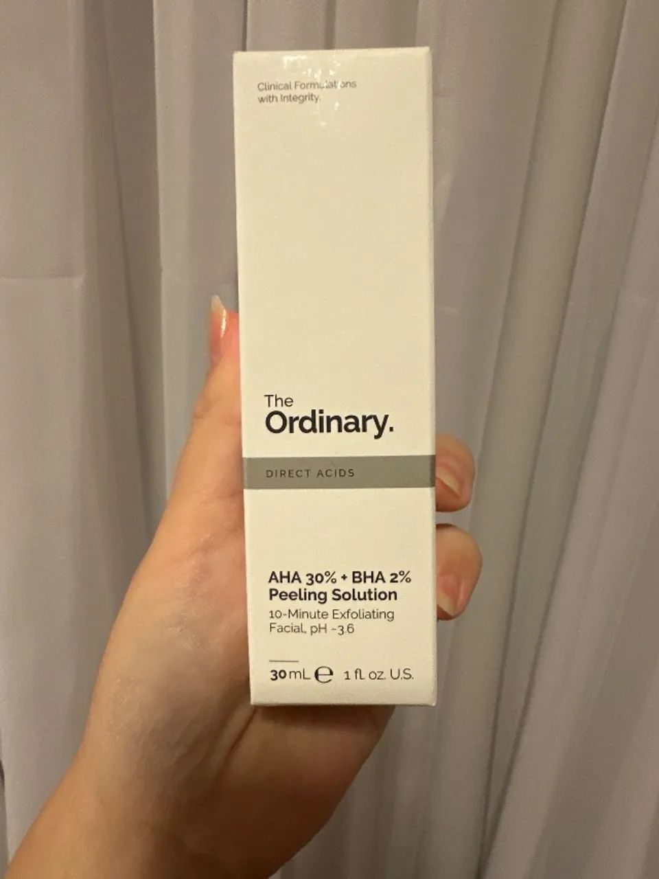 Peeling viral IMPORTADO The Ordinary AHA 30% + BHA 2% - Foto 2