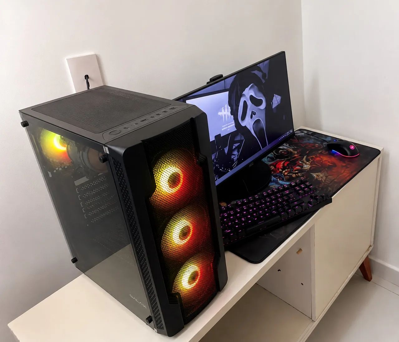 PC Intel i5-7500 + 16GB DDR4 + Teclado, Mouse e Headset