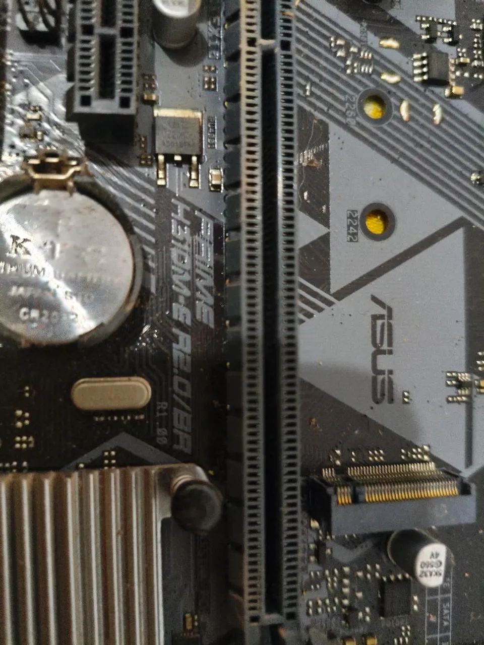 Kit placa mãe processador 