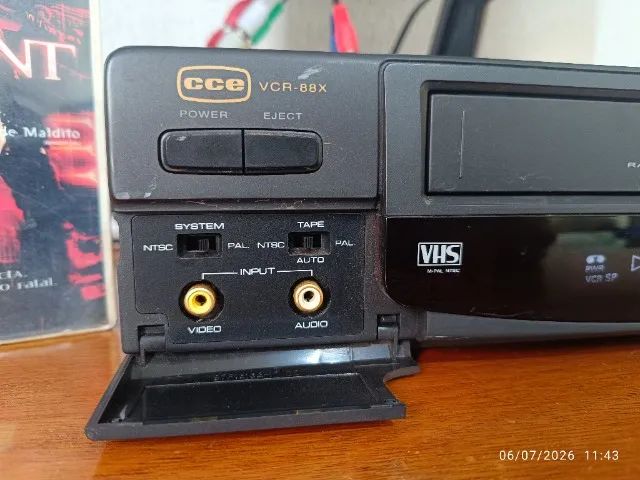 Video Cassete CCE VCR-88X (Funcionando parcialmente) - Foto 6