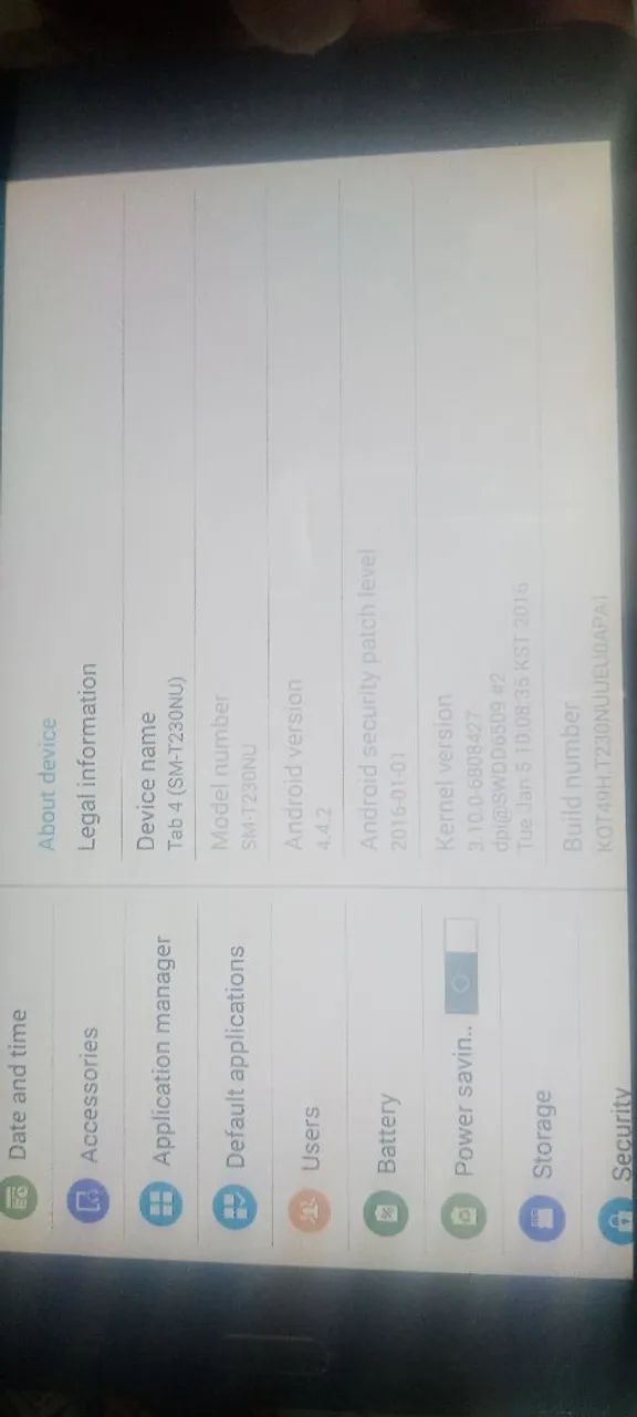 Tablet Samsung Tab 4  - Foto 4