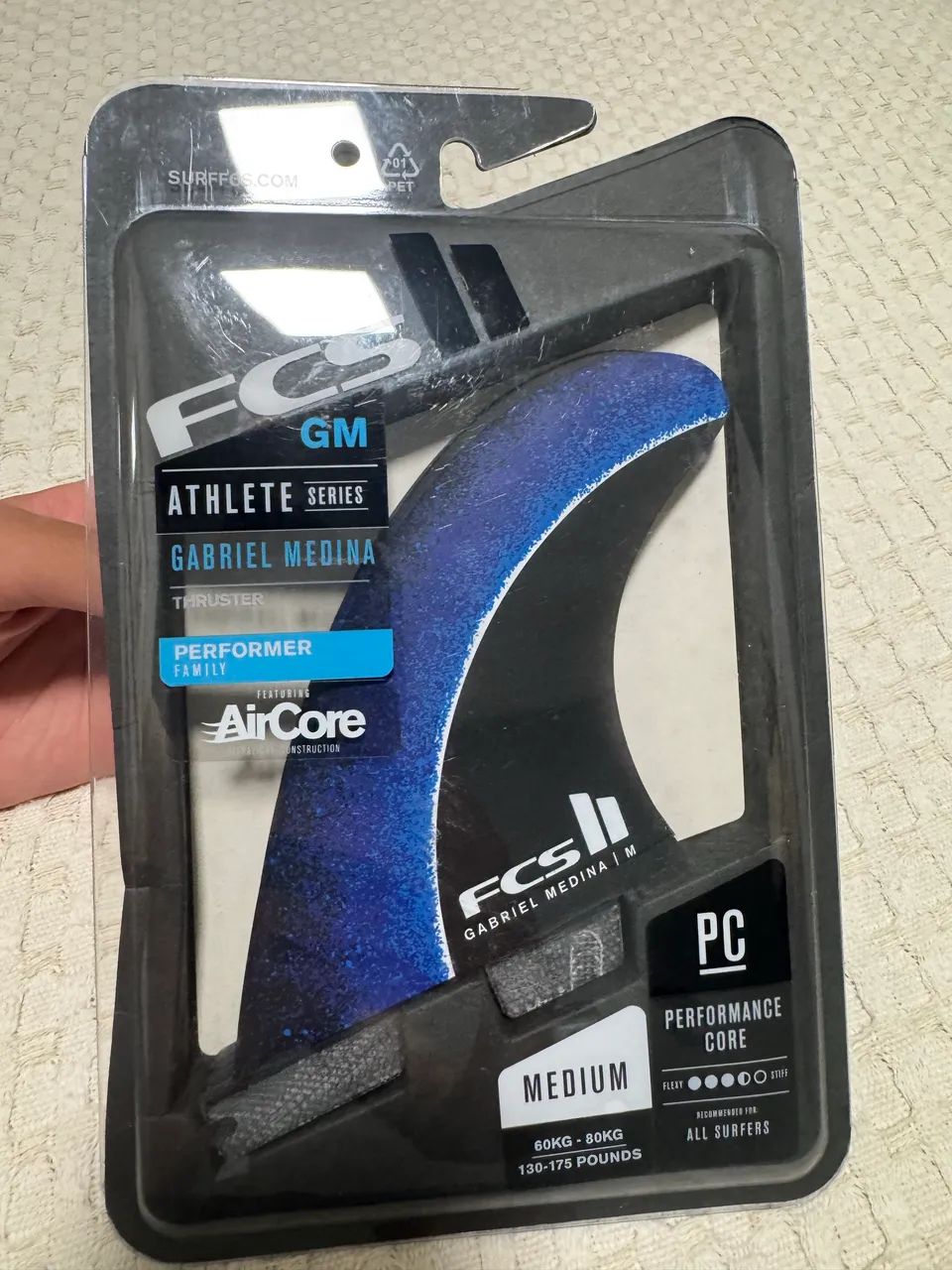 Quilhas Fcs II Fcs2 Gabriel Medina Gm Pc Tri - Medium Blue