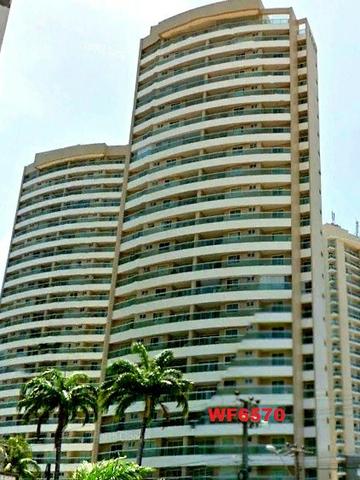 San Francisco, apartamento Duplex, 3 suítes, 3 vagas paralelas, lazer completo.Cocó
