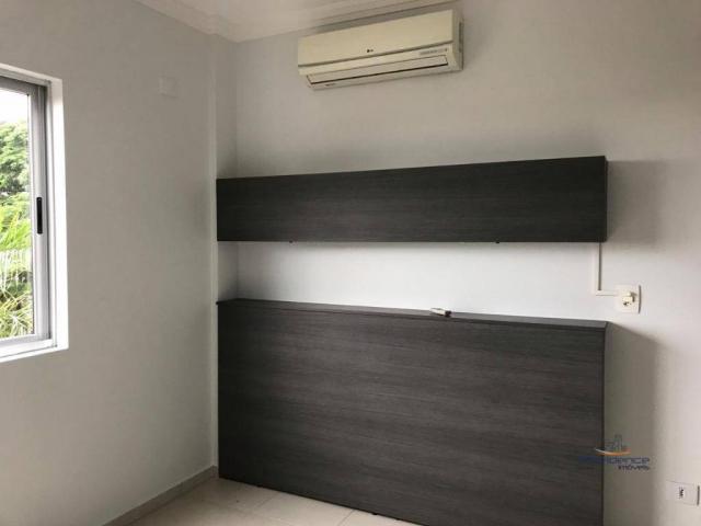 Apartamento mobiliado com 1 dormitório e 1 suíte à venda, 72 m² por R$ 345.000 - Coqueiral - Foto 10