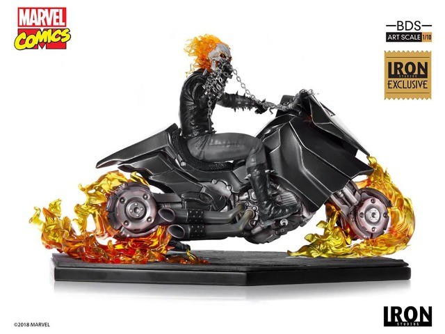 GHOST RIDER BDS 1/10 EXCLUSIVO - MOTOQUEIRO FANTASMA - CCXP 2018