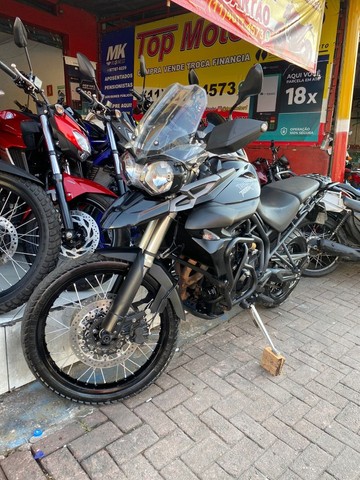 TRIUMPH TIGER XC 800 PRETA 2015, OTIMO ESTADO DE CONSERVAÇÃO !!! TOP MOTOS