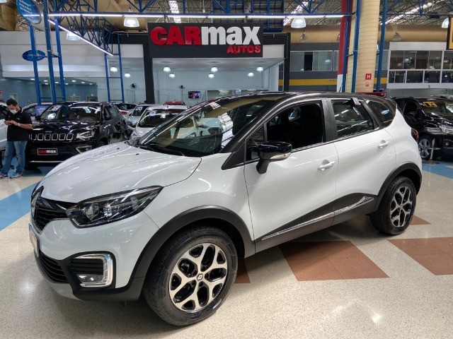 RENAULT CAPTUR INTENSE 1.6 2020 BRANCA AUTOMÁTICA 5P