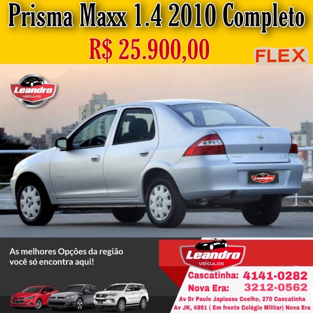 PRISMA MAXX 1.4 2010 FLEX COMPLETO
