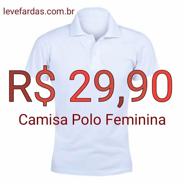 Camisa polo best sale direto da fabrica