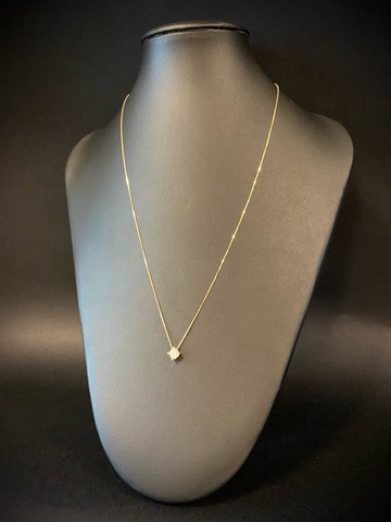 Colar em Ouro 18K 750 Ponto de Luz  - Foto 2