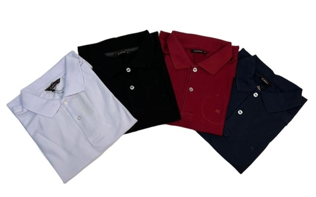Moda Masculina - Polos Piquet Slim - Foto 2