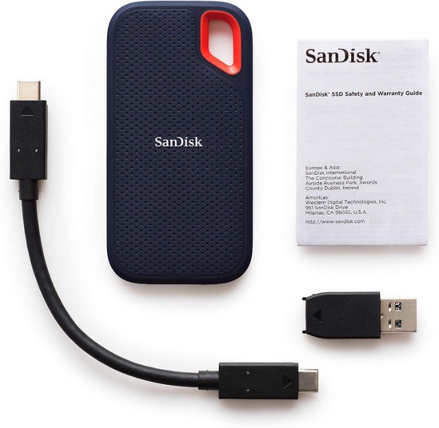 Sandisk SSD de 1TB Extreme Portátil - Até 1050MB/s - USB-C, USB 3.2 Gen 2 Em 12x Sem Juros - Foto 5